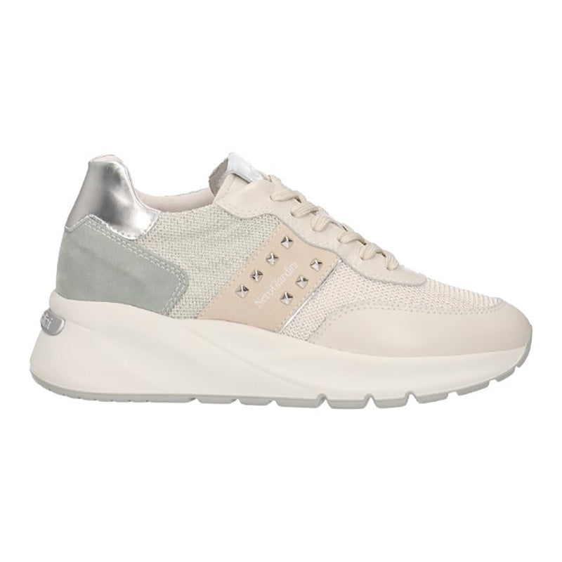 Sneaker NeroGiardini E409852D VELVET da donna osso