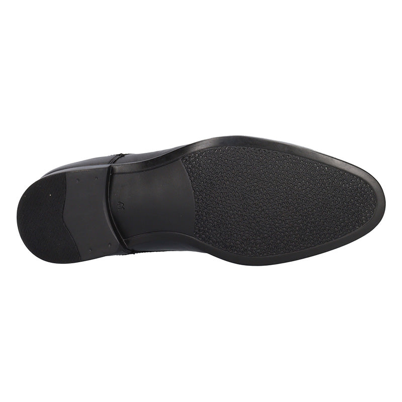 Scarpa elegante Valleverde 47822 da uomo nera