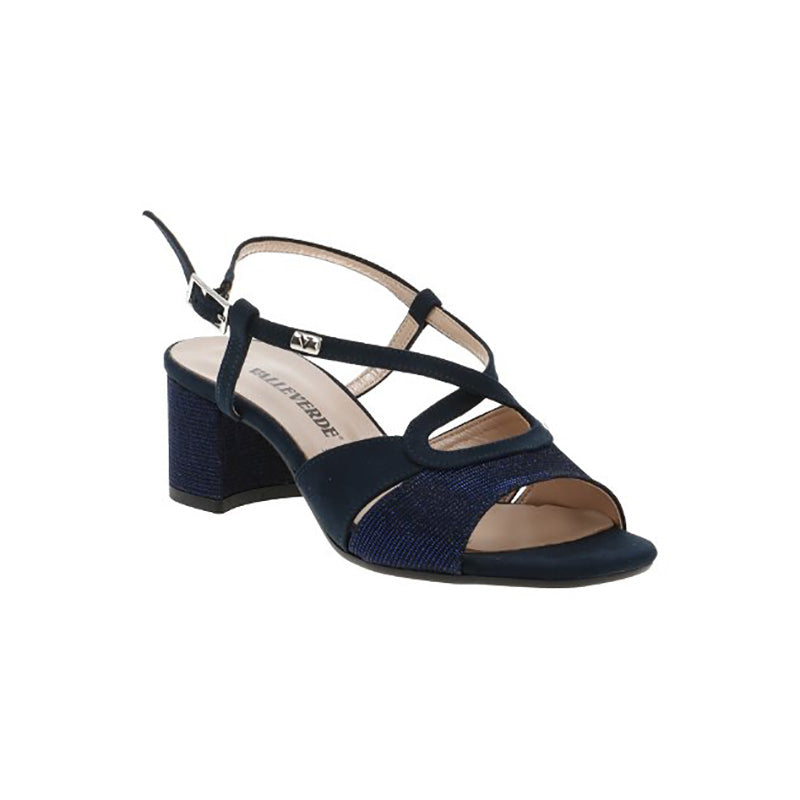Scarpa con il tacco Valleverde 28216 da donna blu