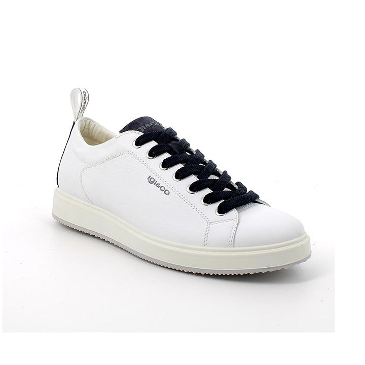 Sneakers Igi&Co 5628400 in pelle da uomo bianco