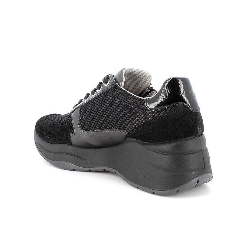 Sneakers con zeppa Igi&Co 5664911 da donna nero