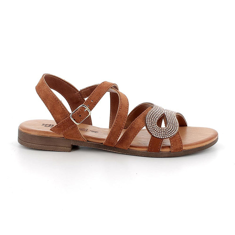 Sandali Igi&Co 5682233 in pelle da donna cuoio