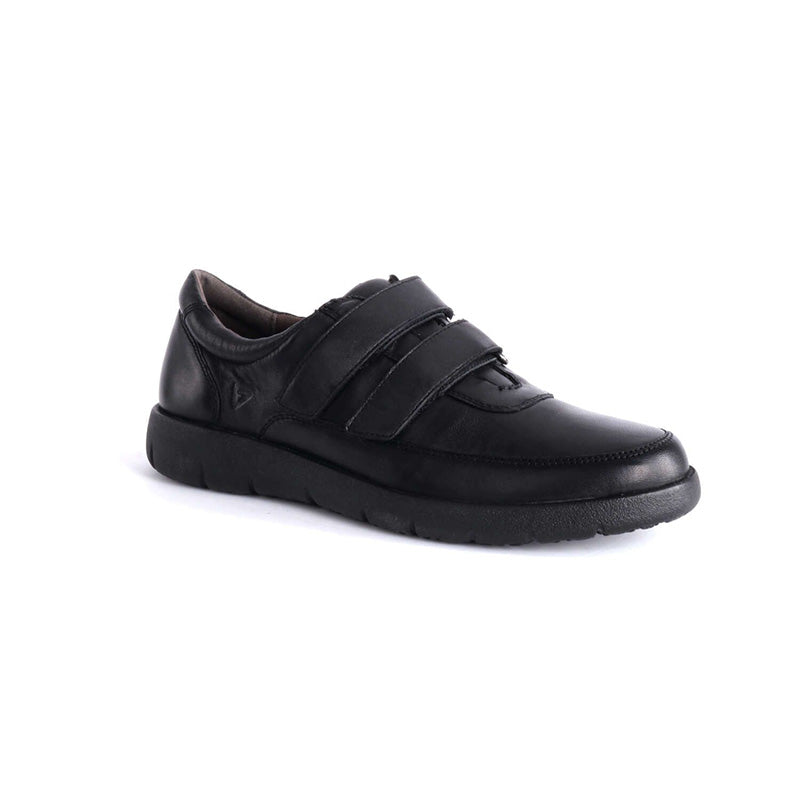 Scarpe uomo Valleverde 36983 strappo nero