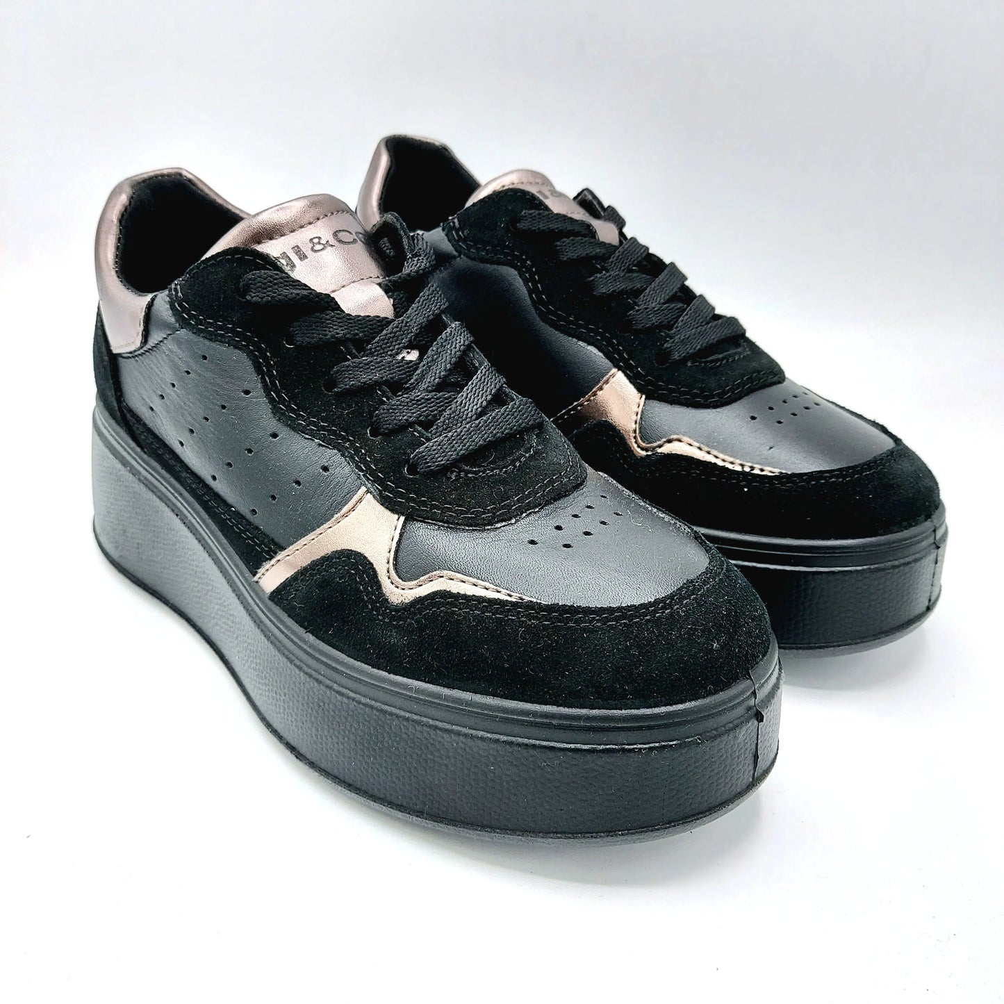 Igi&Co Dyl 66723 Scamos-Nappa So Mito Nero Scarpa Donna 6672300