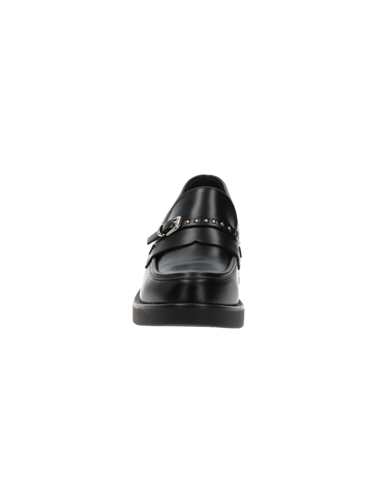 Mocassino CafèNoir in ecopelle EA9003 da donna nero