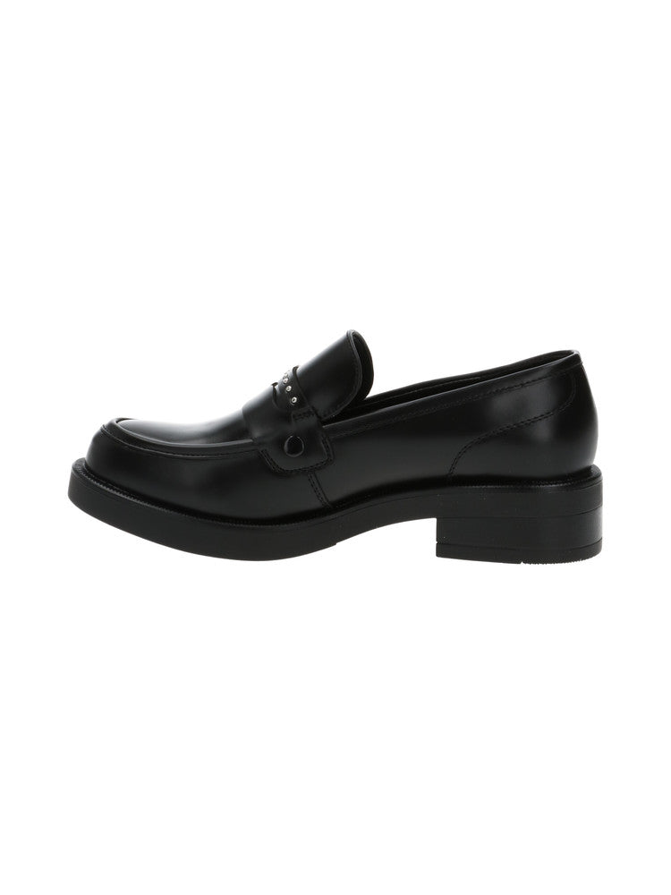 Mocassino CafèNoir in ecopelle EA9003 da donna nero