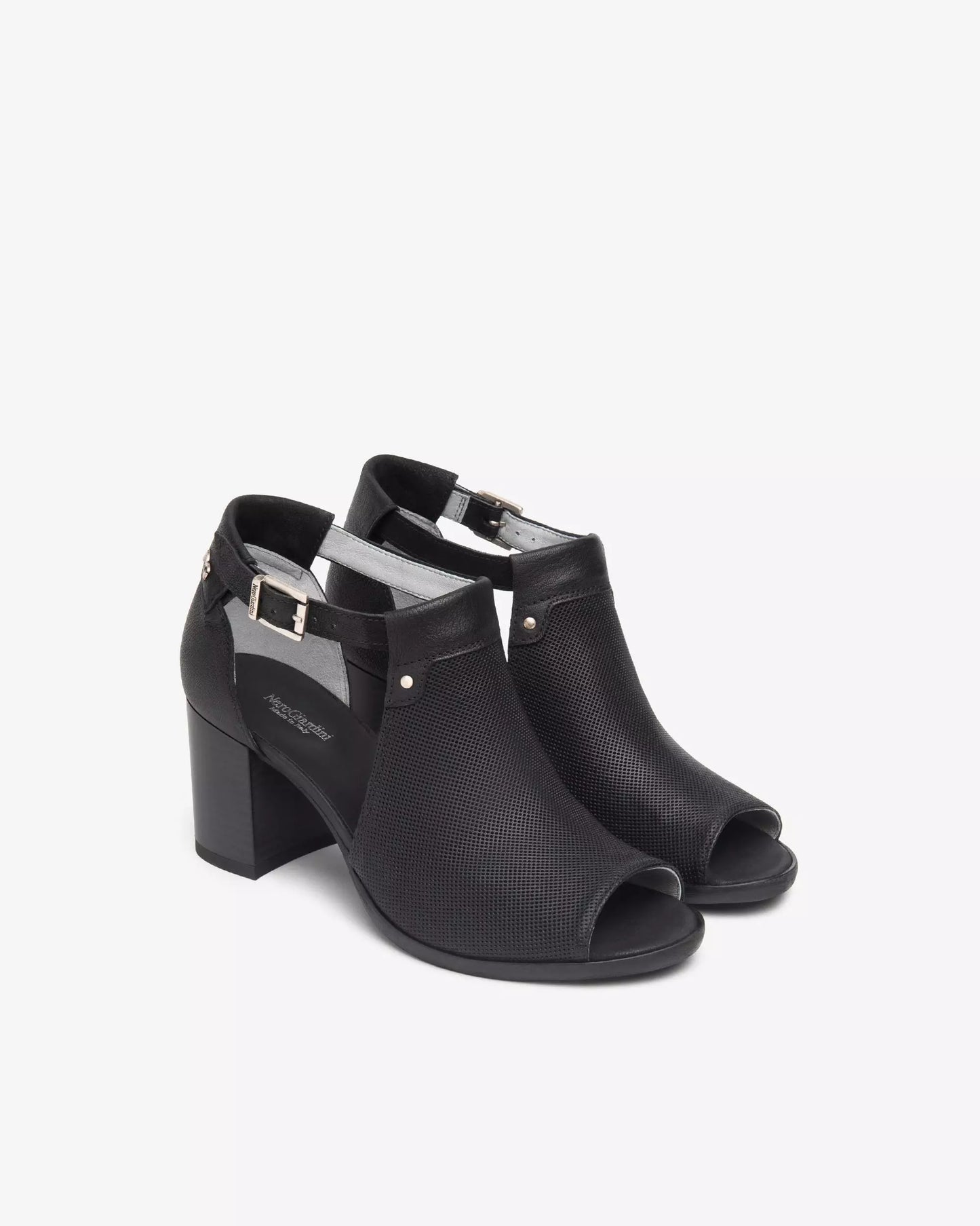 NeroGiardini Tronchetti Donna in Pelle E512690D 100 nero