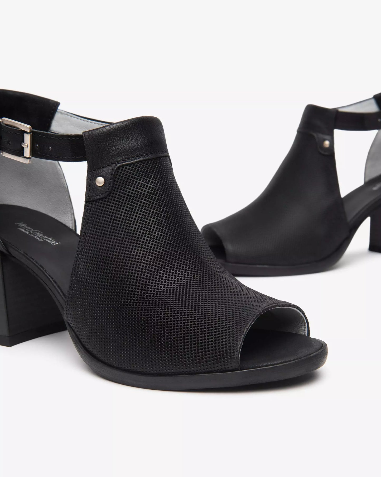 NeroGiardini Tronchetti Donna in Pelle E512690D 100 nero