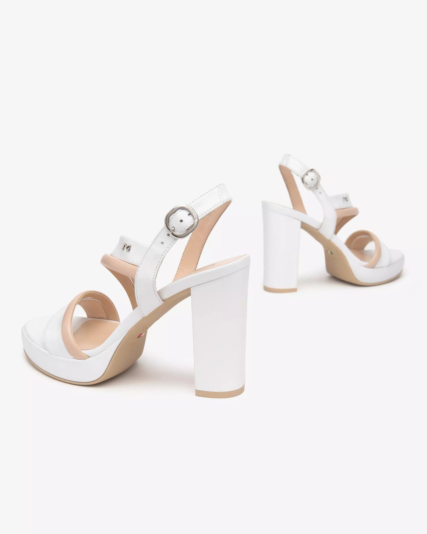 NeroGiardini Sandali Donna in Pelle E513352D 707 Bianco