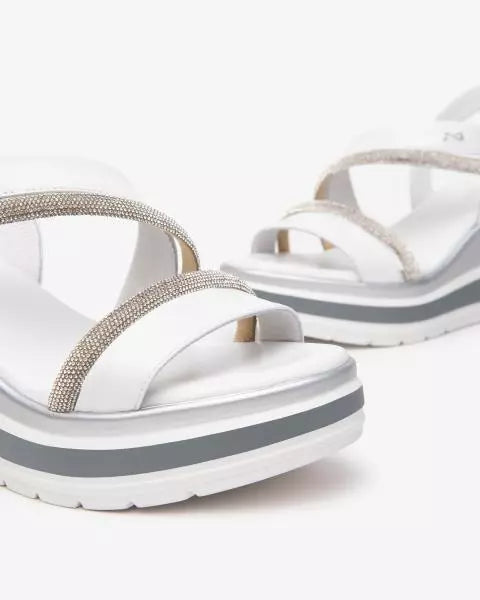 NeroGiardini Sandali Donna in Pelle E513522D 707 Bianco