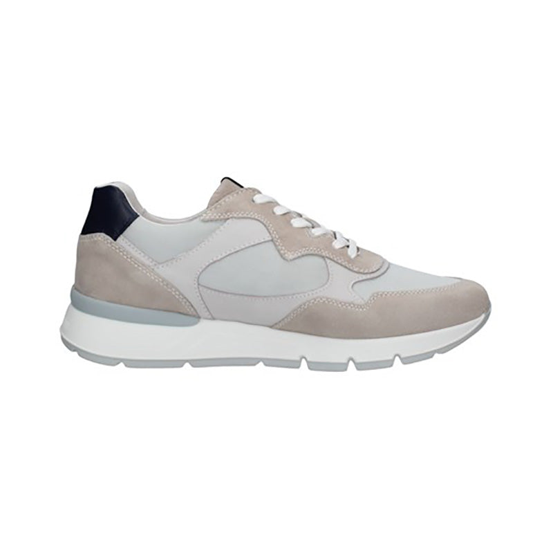 Sneakers Sportive uomo NeroGiardini E400191U in Nabuk e Tessuto
