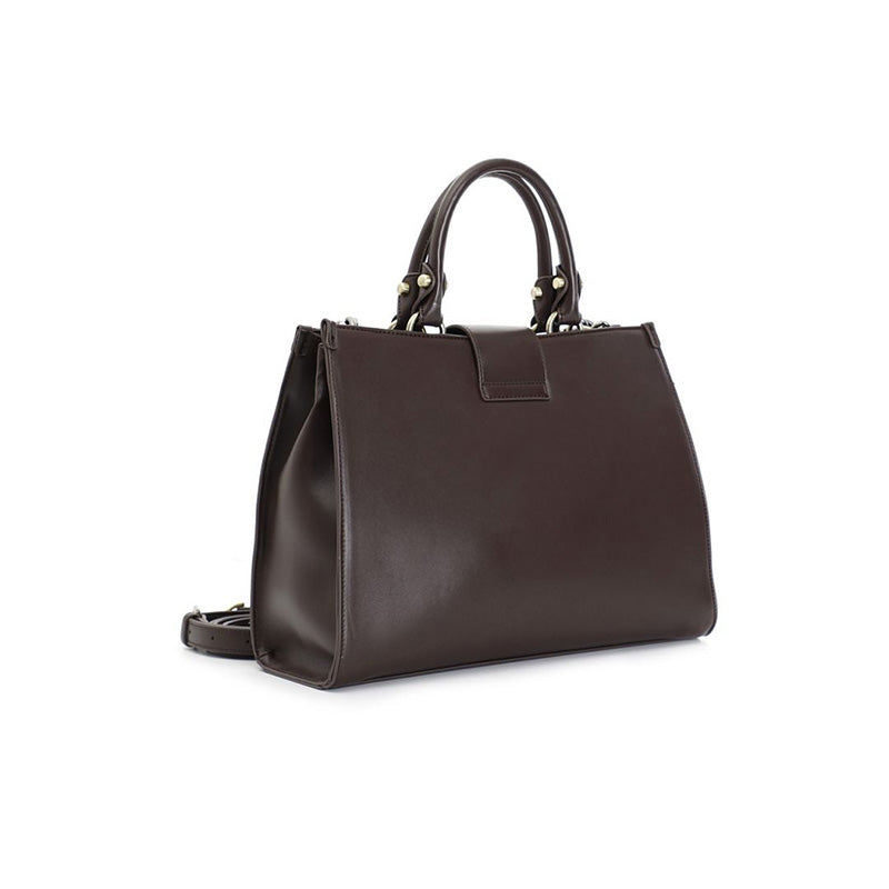 Tote con applicazioni CafèNoir C3NC0707 di striscie imbottite t.moro