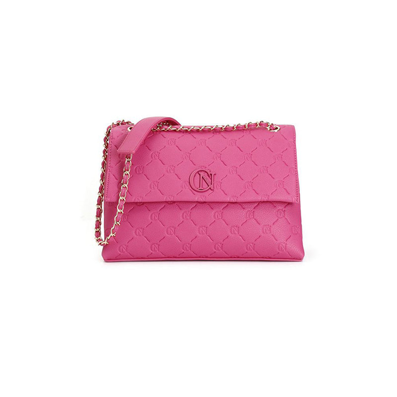 Pattina CafèNoir C3NE0617 con logo embossed all over fucsia