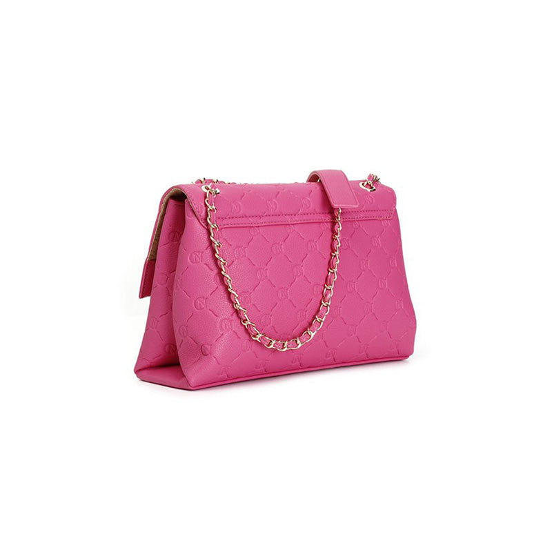 Pattina CafèNoir C3NE0617 con logo embossed all over fucsia