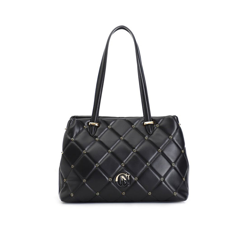 Tote con trapunta CafèNoir C3NL0730 a rombi