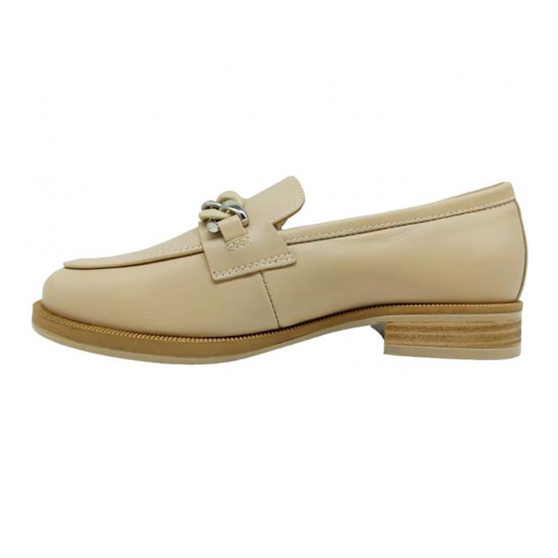 Mocassino NeroGiardini E409620D NAPPA da donna lino