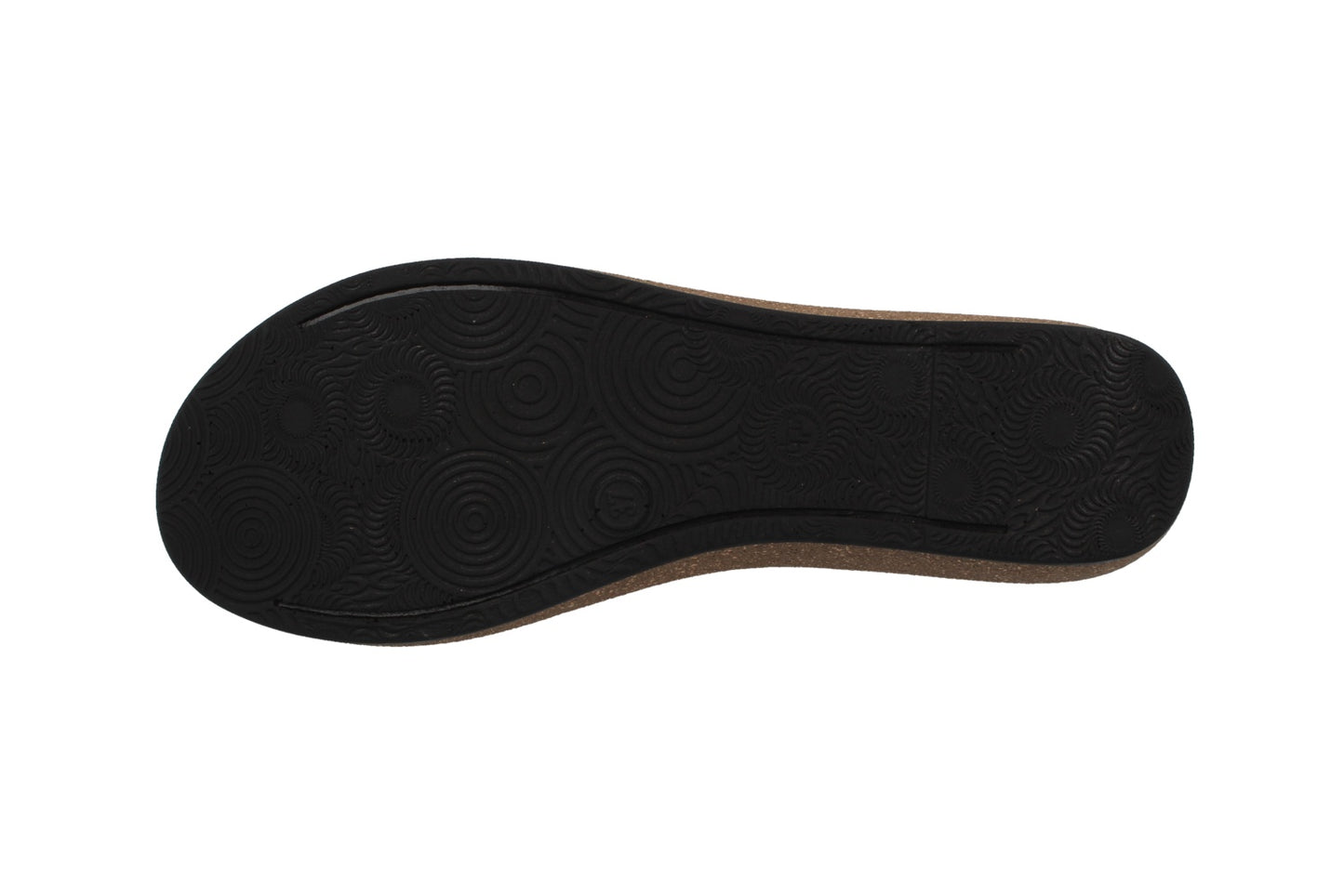 Ciabatta Fly flot rossa in pelle art 23h95