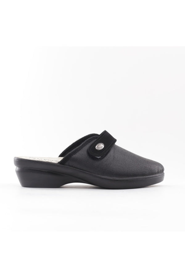 Valleverde Pantofola Donna 25237 Nero