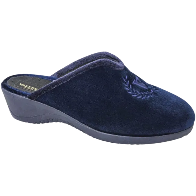Ciabatta Valleverde 26154 da donna blu