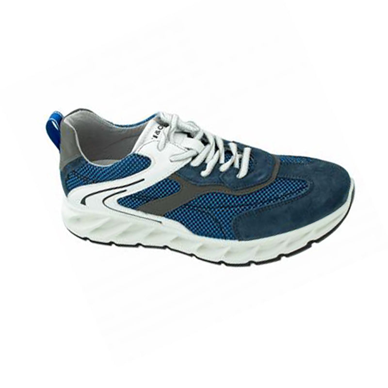Igi&Co Sneakers uomo in pelle e tessuto 1632000