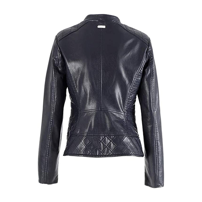 Giacca donna BICKER SIMILPELLE CafèNoir GJG907
