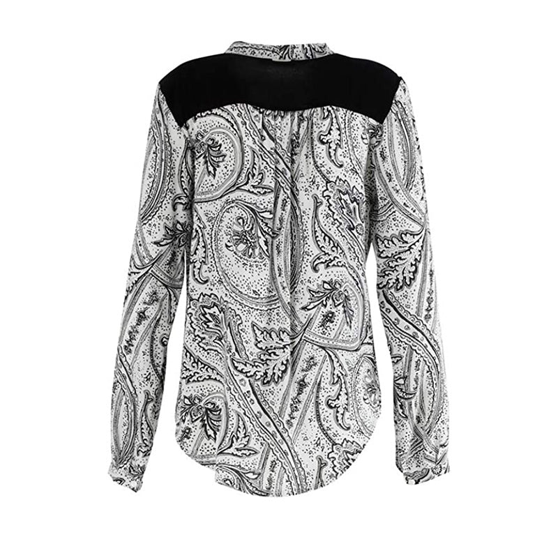 CafèNoir CAMICIA STAMPATA CON PASSAMANERIA - GJC921