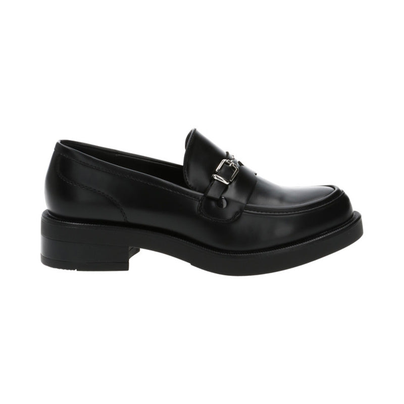 Mocassino CafèNoir in ecopelle EA9003 da donna nero