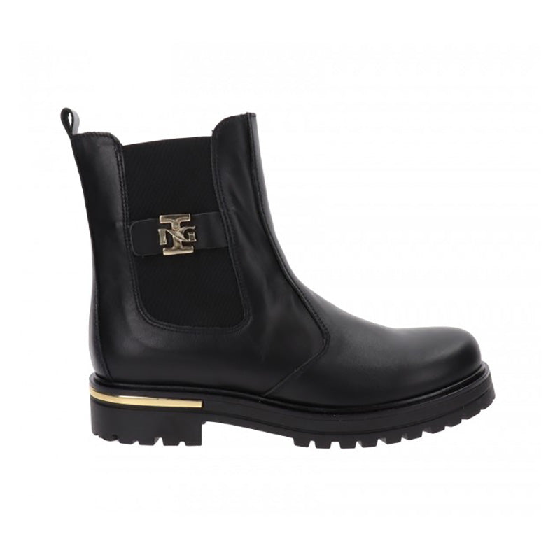 Stivaletti Ragazza Chelsea Teen NeroGiardini I332791F In Pelle