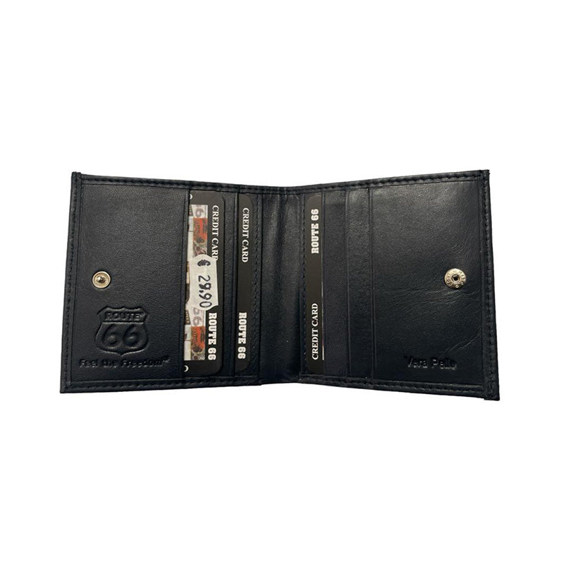 Portafoglio uomo modello piccolo Route 66 1713ok4 jeans