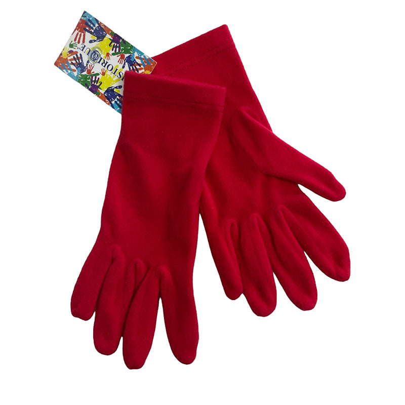 Guanti bambina Istorique rosso IF065