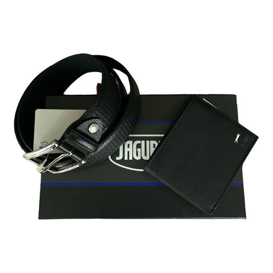 Cofanetto Uomo Jaguar Portafoglio e Cintura in Vera Pelle V0A3041/35