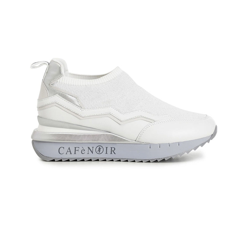 Sneakers slip-on CafèNoir Bianco C1DN9670