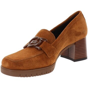 Valleverde Chaussures à Talons pour Femmes en Cuir V46101 noisette