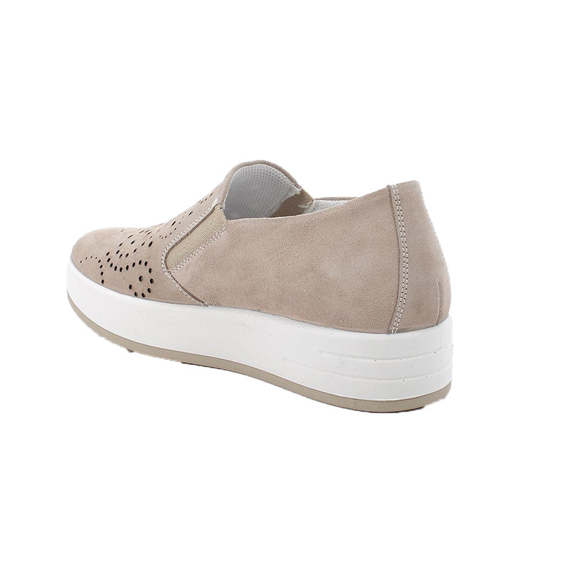 Slip on in pelle Igi&Co 5657322 da donna visone