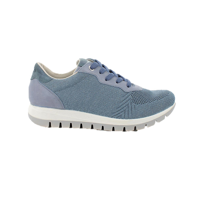 Sneakers da donna Igi&Co 5660522 celeste-argento