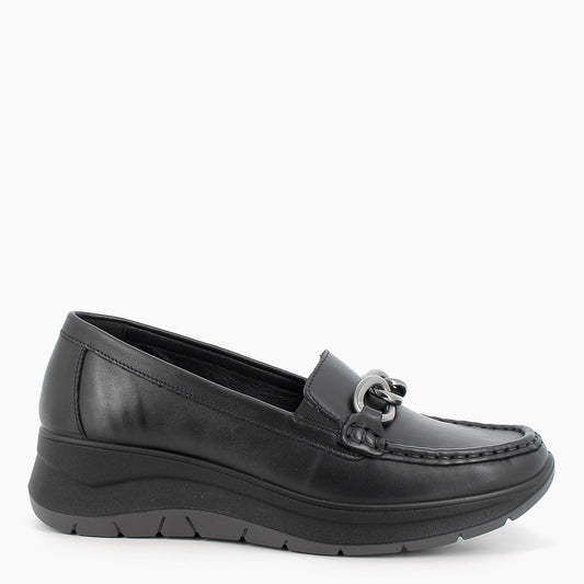 Igi&Co Drg 66530 Nappa Soft maialino nero Scarpa Donna 6653000