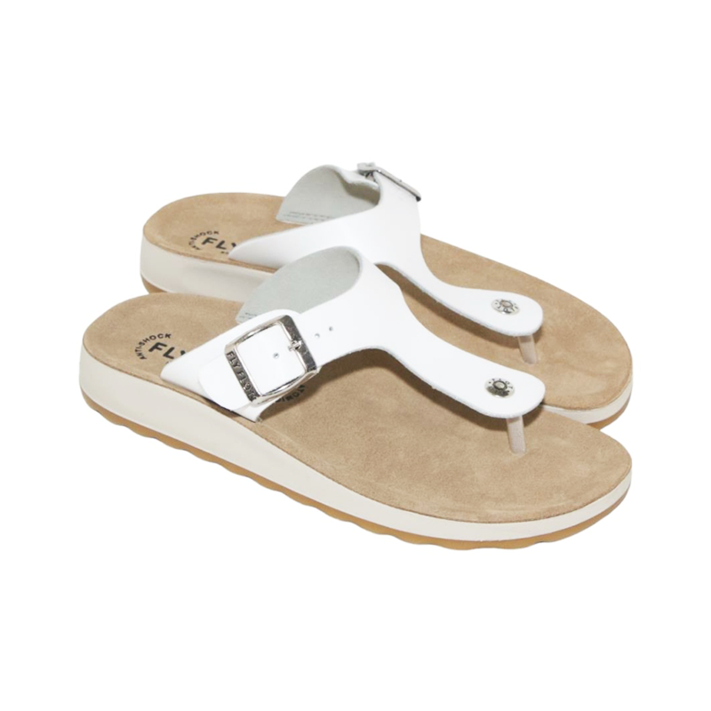 Infradito da donna Fly Flot 77H592 bianco