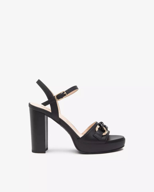NeroGiardini Sandali Donna in Pelle E513350D 110 nero