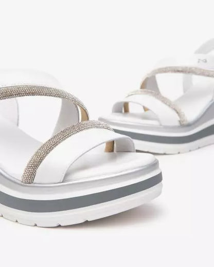 NeroGiardini Sandali Donna in Pelle E513522D 707 Bianco
