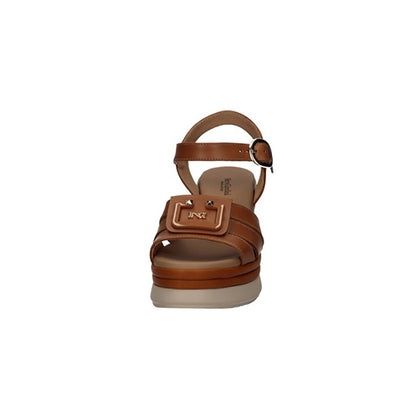 Sandalo donna NeroGiardini E410570D Nappa cognac